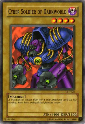 Image of Cyber Soldier of Darkworld (TP1-028) - Tournament Pack 1 Unlimited