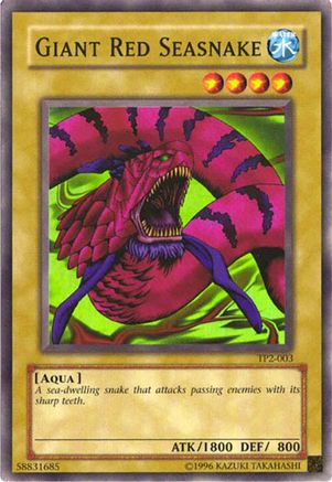 Image of Giant Red Seasnake (TP2-003) - Tournament Pack 2 Unlimited