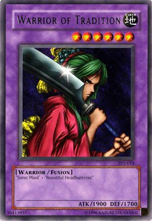 Image of Warrior of Tradition (TP2-014) - Tournament Pack 2 Unlimited