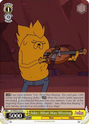 Image of Jake: What Was Missing (AT/WX02-016 U) - Adventure Time