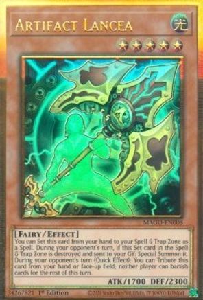 Image of Artifact Lancea (MAGO-EN008) - Maximum Gold 1st Edition