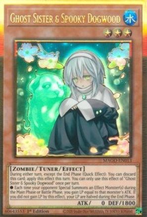 Image of Ghost Sister & Spooky Dogwood (MAGO-EN013) - Maximum Gold 1st Edition