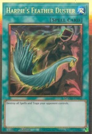 Image of Harpie's Feather Duster (MAGO-EN042) - Maximum Gold 1st Edition