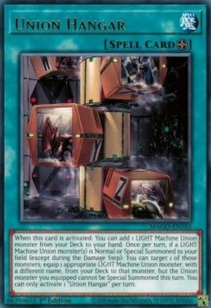 Image of Union Hangar (MAGO-EN103) - Maximum Gold 1st Edition
