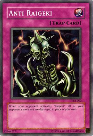 Image of Anti Raigeki (TP3-002) - Tournament Pack 3 Unlimited