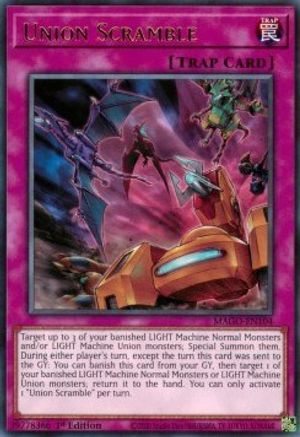 Image of Union Scramble (MAGO-EN104) - Maximum Gold 1st Edition