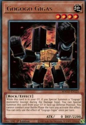 Image of Gogogo Gigas (MAGO-EN121) - Maximum Gold 1st Edition