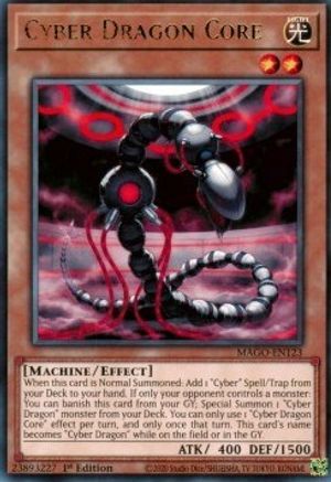 Image of Cyber Dragon Core (MAGO-EN123) - Maximum Gold 1st Edition