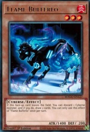 Image of Flame Bufferlo (MAGO-EN127) - Maximum Gold 1st Edition