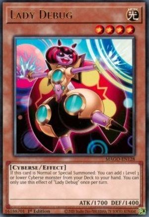 Image of Lady Debug (MAGO-EN128) - Maximum Gold 1st Edition