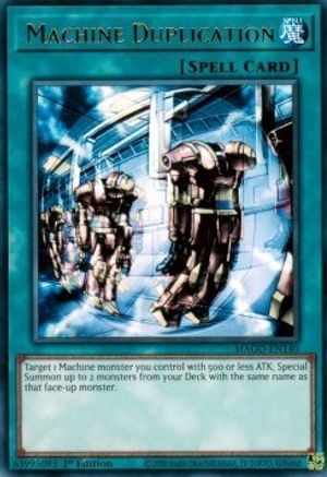 Image of Machine Duplication (MAGO-EN140) - Maximum Gold 1st Edition