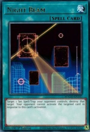 Image of Night Beam (MAGO-EN147) - Maximum Gold 1st Edition