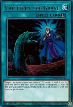 Image of Called by the Grave (MAGO-EN156) - Maximum Gold 1st Edition