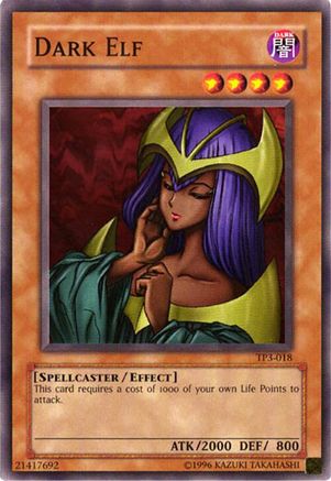 Image of Dark Elf (TP3-018) - Tournament Pack 3 Unlimited