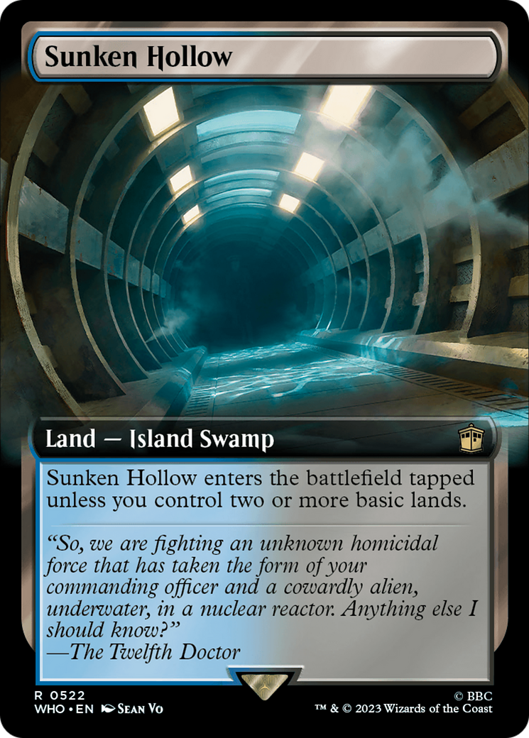 Image of Sunken Hollow (Extended Art) (WHO-522) - Doctor Who: (Extended Art) Foil