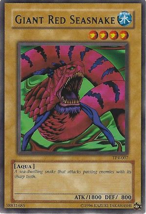 Image of Giant Red Seasnake (TP4-007) - Tournament Pack 4 Unlimited