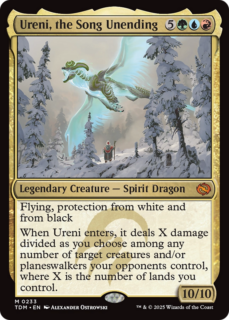 Image of Ureni, the Song Unending (TDM-233) - Tarkir: Dragonstorm