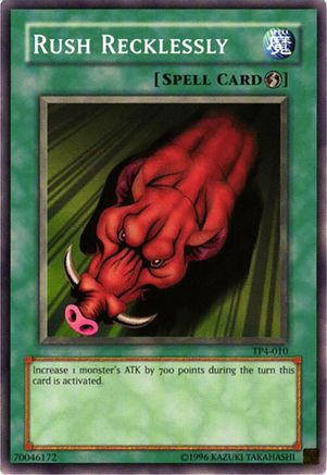 Image of Rush Recklessly (TP4-010) - Tournament Pack 4 Unlimited