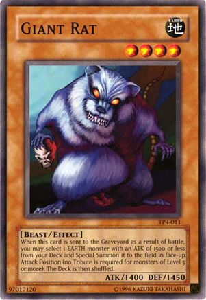 Image of Giant Rat (TP4-011) - Tournament Pack 4 Unlimited