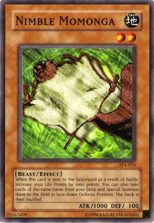 Image of Nimble Momonga (TP4-014) - Tournament Pack 4 Unlimited