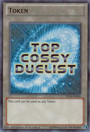 Image of Token: Top Ranked COSSY Duelist (Blue) (TKN4-EN005) - Yu-Gi-Oh! Tokens Unlimited