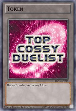 Image of Token: Top Ranked COSSY Duelist (Red) (TKN4-EN006) - Yu-Gi-Oh! Tokens Unlimited
