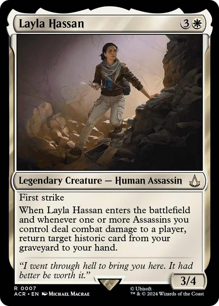 Image of Layla Hassan (ACR-007) - Assassin's Creed
