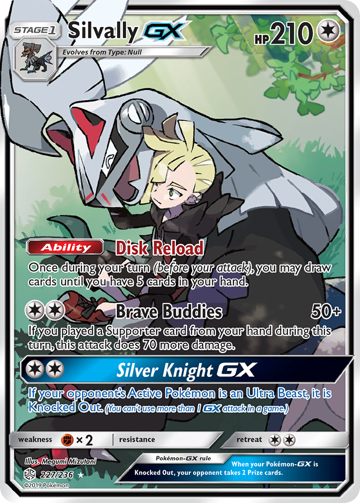 Image of Silvally GX (Full Art) 227/236  - Holofoil SM  Cosmic Eclipse - Ultra Rare