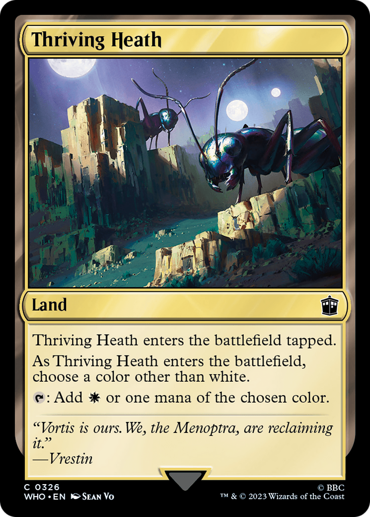 Image of Thriving Heath (WHO-326) - Doctor Who