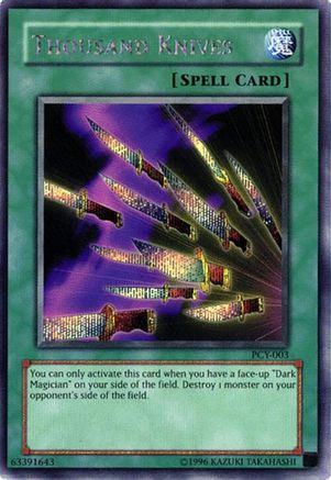 Image of Thousand Knives (PCY-003) - Power of Chaos: Yugi the Destiny Limited