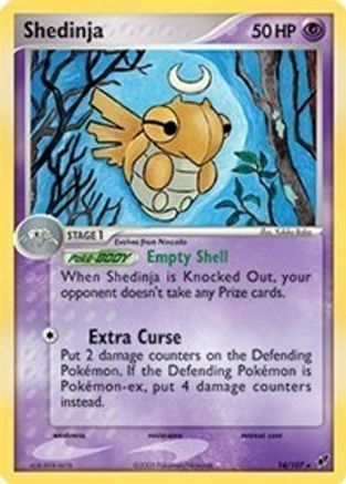 Image of Shedinja 014/107  Deck Exclusives - Rare
