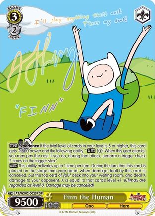 Image of Finn the Human (SP) (AT/WX02-002SP SP) - Adventure Time