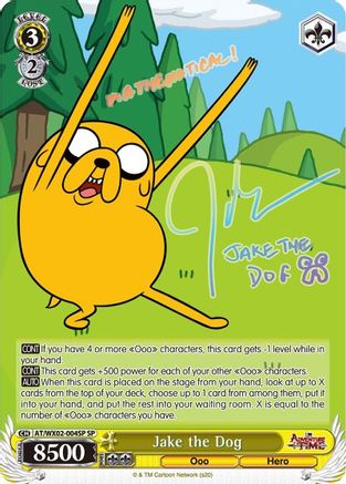 Image of Jake the Dog (SP) (AT/WX02-004SP SP) - Adventure Time