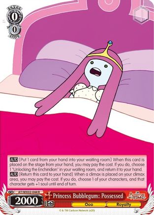 Image of Princess Bubblegum: Possessed (AT/WX02-044 R) - Adventure Time