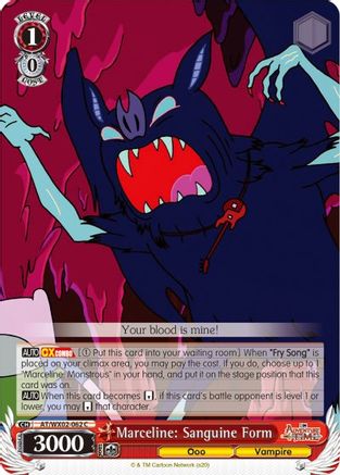 Image of Marceline: Sanguine Form (AT/WX02-062 C) - Adventure Time