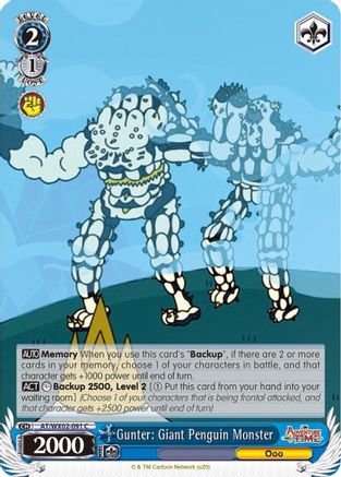 Image of Gunter: Giant Penguin Monster (AT/WX02-091 C) - Adventure Time