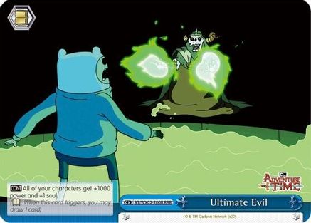 Image of Ultimate Evil (RRR) (AT/WX02-100R RRR) - Adventure Time