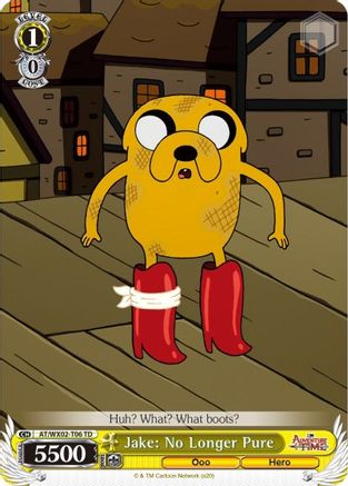 Image of Jake: No Longer Pure (AT/WX02-T06 TD) - Adventure Time