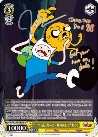 Image of Finn & Jake: Heroes of Ooo (SP) (B) (AT/WX02-T09SPb SP) - Adventure Time