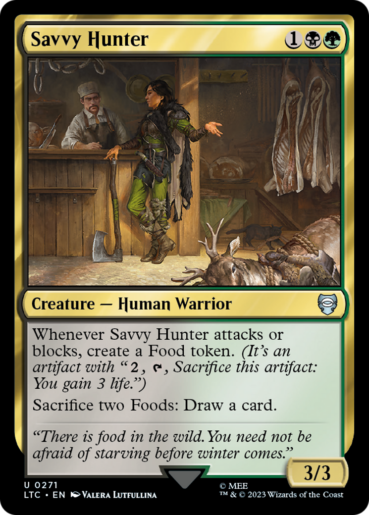 Image of Savvy Hunter (LTC-271) - Tales of Middle-earth Commander