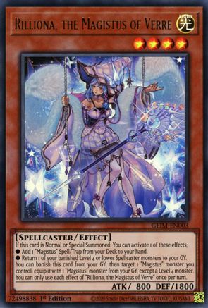 Image of Rilliona, the Magistus of Verre (GEIM-EN003) - Genesis Impact 1st Edition