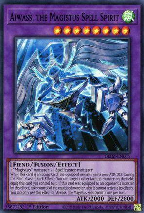 Image of Aiwass, the Magistus Spell Spirit (GEIM-EN005) - Genesis Impact 1st Edition