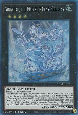 Image of Ninaruru, the Magistus Glass Goddess (CR) (GEIM-EN007) - Genesis Impact 1st Edition