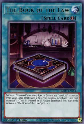 Image of The Book of the Law (GEIM-EN054) - Genesis Impact 1st Edition