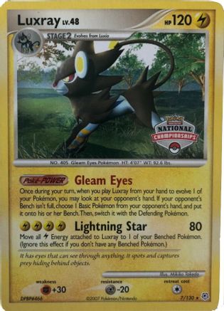 Image of Luxray 007/130  League & Championship Cards - Promo