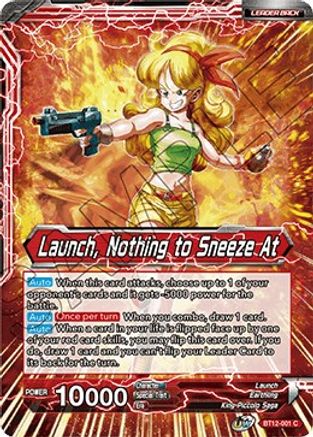 Image of Launch // Launch, Nothing to Sneeze At (BT12-001) - Vicious Rejuvenation Foil