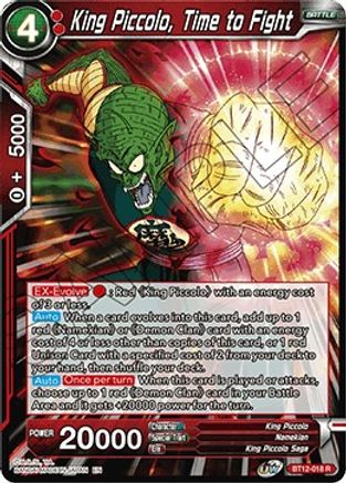 Image of King Piccolo, Time to Fight (BT12-018) - Vicious Rejuvenation
