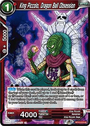 Image of King Piccolo, Dragon Ball Obsession (BT12-019) - Vicious Rejuvenation