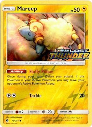 Image of Mareep 075/214  - Reverse Holofoil Miscellaneous Cards & Products - Promo