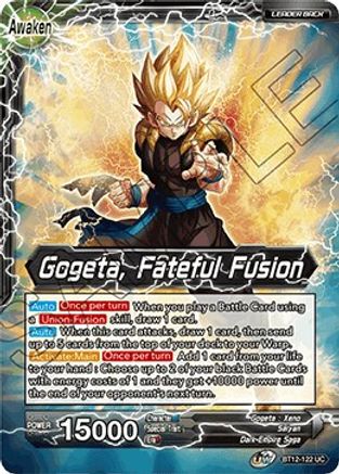 Image of Son Goku & Vegeta // Gogeta, Fateful Fusion (BT12-122) - Vicious Rejuvenation